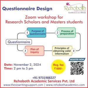 Questionnaire design